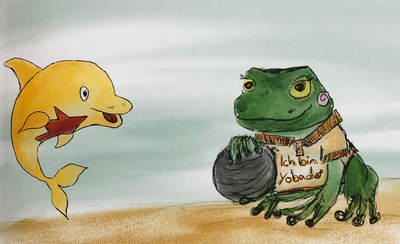 Yobafini-und-Frosch